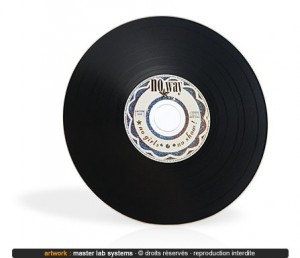 Exemple de pressage CD Vinyl groove (recto)