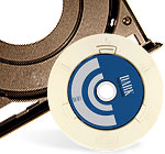 Exemple d'un vieil adaptateur CD mini / DVD Mini