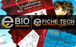 e-bio, bio, e-fiche technique, fiche technique pour groupes & artistes en autoproduction