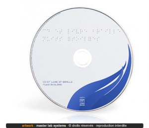 Exemple de pressage CD Braille (recto)