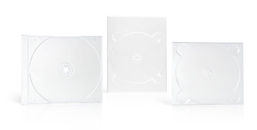 Plateau transparent pour boitier CD 